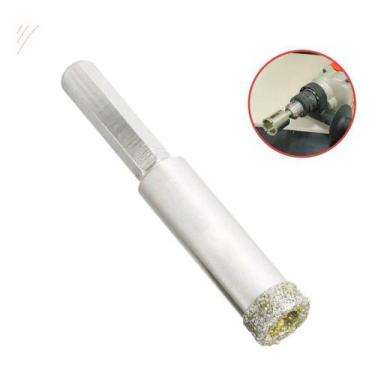 Imagem de Serra Copo Diamantado 8mm P/ Porcelanato Cerâmica Mármore - cortag