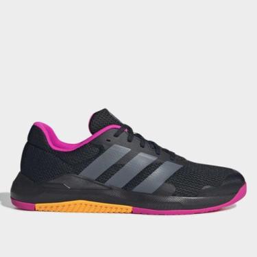 Imagem de Tênis Adidas Dropset Base Trainer Masculino, Preto, Pink, 39