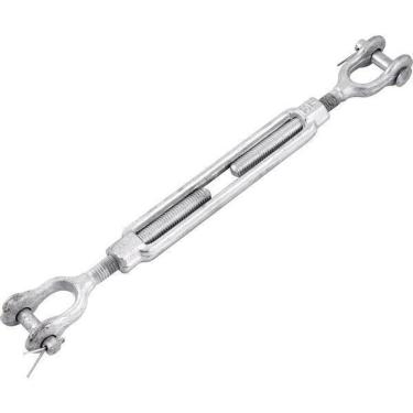 Imagem de Esticador Para Cabo De Aço 1/2 Manilha X Manilha Galvanizad