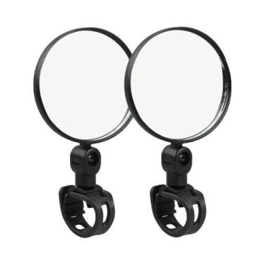 Imagem de Espelho Retrovisor Ajustável 360 Para Bicicleta, Espelho Convexo De Ân