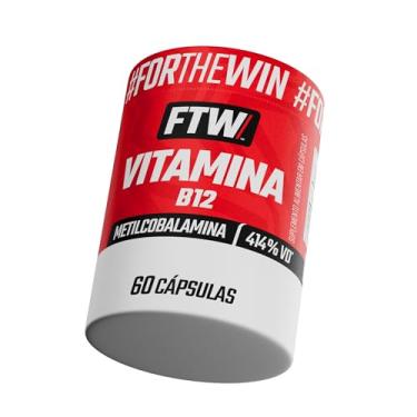 Imagem de FTW Vitamina B12 Metilcobalamina com Alta Absorção, Energia, Saúde Neurológica e Formação de Glóbulos Vermelhos, Não Contém Glúten - 60 Cápsulas