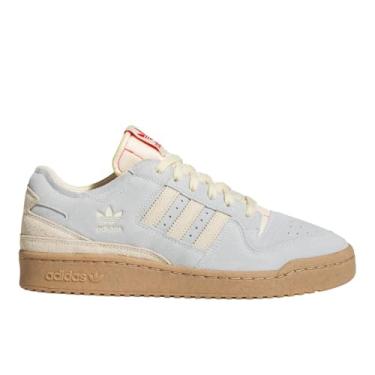 Imagem de adidas Tênis masculino Nondye/Warvan Forum 84 Low CL não tingido não tingido/quente baunilha 43 EUA, Preto, 11 Wide