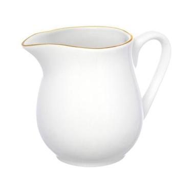 Imagem de Leiteira Hauskraft de Porcelana 300ml Royal, 300ml, Branco