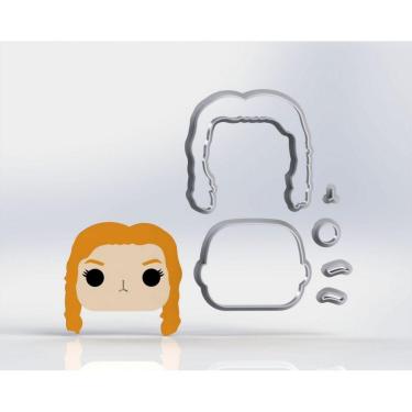 Imagem de Cortador Kit Stranger Things 5 Modelos Funko Tamanho 5Cm