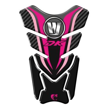 Imagem de Protetor De Tanque Adesivo Moto Haojue Dk Rosa Rosa