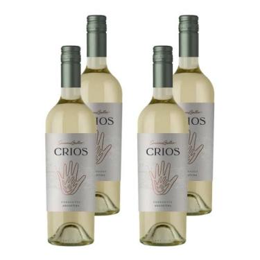 Imagem de Kit 4 Vinhos Crios Torrontés Branco Argentina 750ml