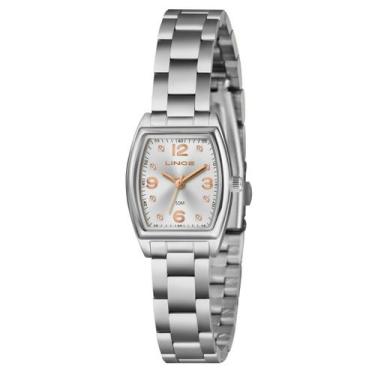 Imagem de Relógio lince feminino prateado lqmh265l22 s2sx