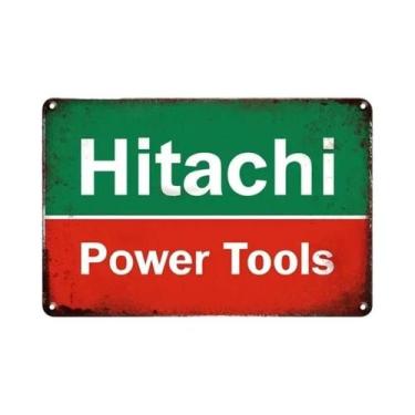 Imagem de Placa De Metal Retrô Vintage Da Marca Stihl Para Decoração De Parede E