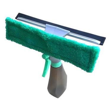 Imagem de Rodo Limpa Vidro Spray Borrifador 3 Em 1 Mop Spin Janelas - selenita