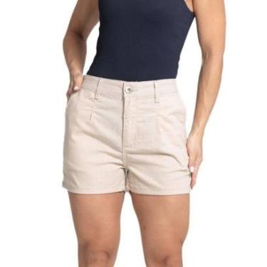 Imagem de Shorts Linho Sawary - 281845 - Areia 46-Feminino