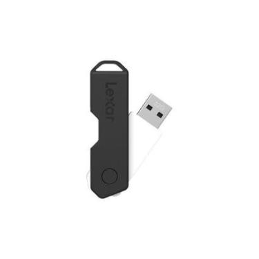Imagem de Pen Drive Lexar JumpDrive TwistTurn2 32G, Flash Drive, USB 2.0, Preto e Branco- LJDTT2-32GABNABK-Unissex