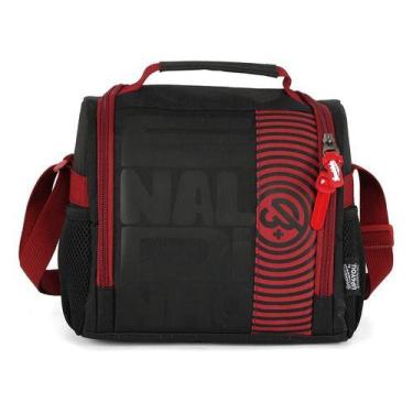 Imagem de Lancheira Bolsa Térmica Escolar Juvenil Original Enaldinho - - Luxcel,