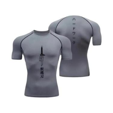 Imagem de Camiseta De Compressão Para Academia, Roupa Esportiva Anime Fushiguro 
