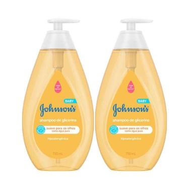 Imagem de Kit com 2 Shampoos Johnson's Baby Regular 750ml