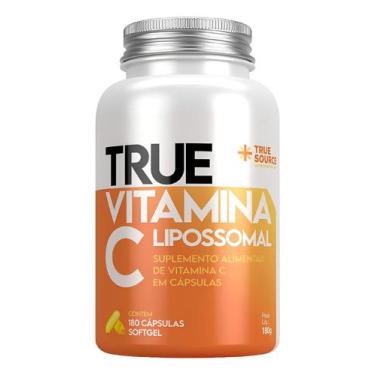 Imagem de Vitamina C Lipossomal True Source 180 Cáps Sabor:Sem Sabor, Sem Sabor
