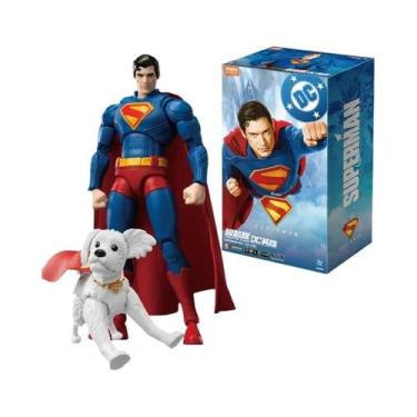 Imagem de Boneco De Ação Superman DC Comics, Boneco De PVC Articulado BLOKEES Da