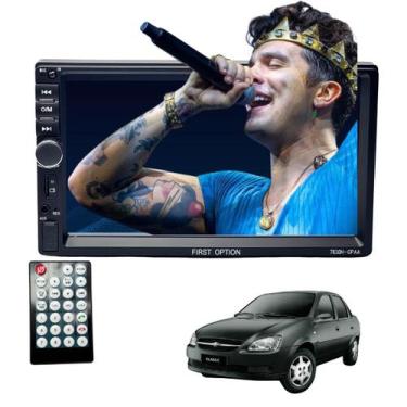 Imagem de Central Multimidia MP5 CarPlay Android Auto 2 Din 7 Polegadas Classic 