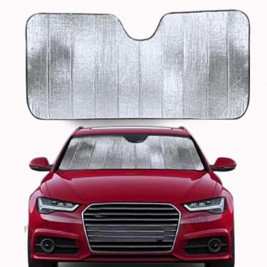 Imagem de Protetor Solar Parabrisa Painel De Carro Corta Quebra Tapa Para Sol - 