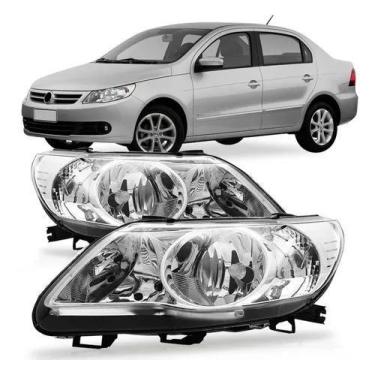 Imagem de Par farol voyage g5 gol saveiro 2009 10 11 2012 foco duplo - BBS ZEENE