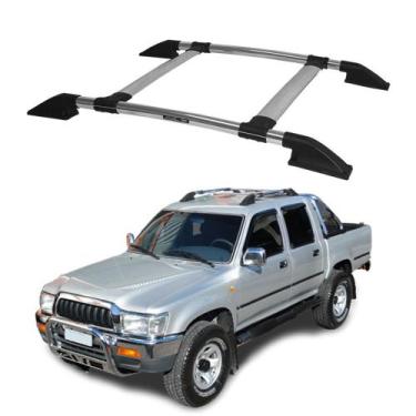 Imagem de Rack de Teto Hilux 1997 1998 1999 a 2004 Aluminio Polido - CCF