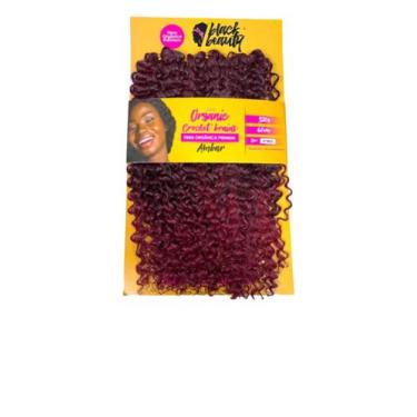 Imagem de Cabelo Fibra Orgánica Crochet Braids  Premium Ambar (320g) Black Beaut