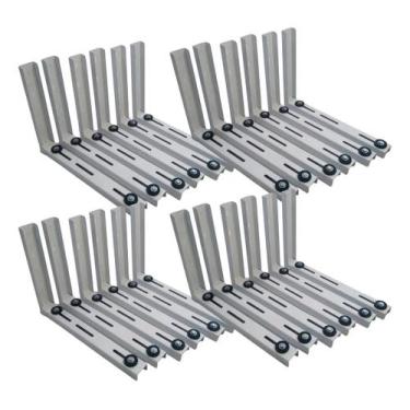 Imagem de Suporte ar condicionado kit com 12 pares 400mm - STEEL