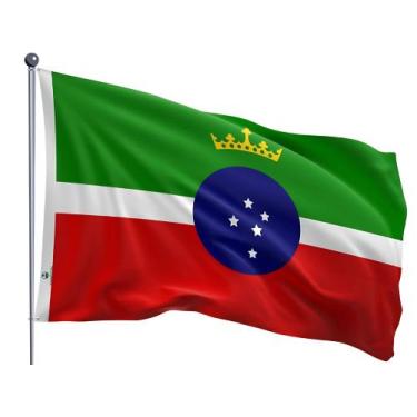Imagem de Bandeira do Município de Pindamonhangaba Uma Face Estampada Tamanho 70