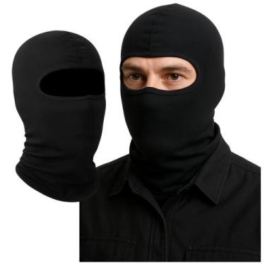 Imagem de Touca Balaclava Ninja Proteção UV50+ Térmica Motoqueiro (Modelo Liso) 