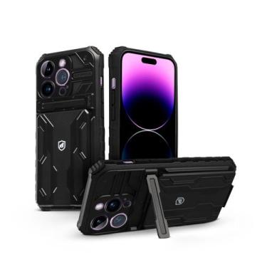 Imagem de Case Capa Capinha Guardian Para iPhone - Gshield, Preta iPhone 14 Pro