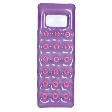 Imagem de Bóia Colchão Inflável Fashion Bote Mor  1,90m x 71cm, Roxo