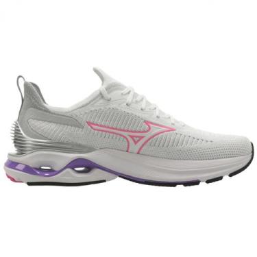 Imagem de Tênis de Corrida Feminino Mizuno Wave Mirai 7 101012012, Branco, 38
