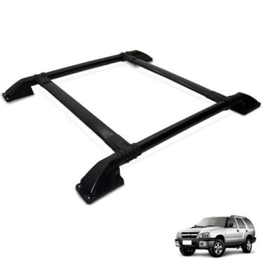 Imagem de Rack Bagageiro Teto Blazer 1995 a 2011 Tubolar Preto - Track