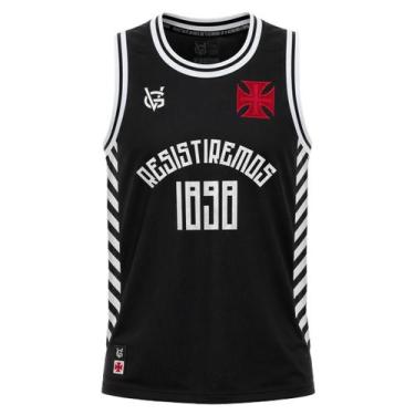 Imagem de Camisa Vasco da Gama Regata VG 1898 Basquete - Masculino Tamanho:GCor: