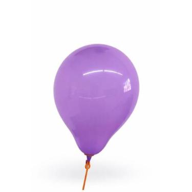 Imagem de Balão Roxo Látex 9 Polegadas  Pacote com 50 Unidades - Sem Marca