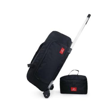 Imagem de Kit bolsa mala bagagem bordo média viagem rodinha frasqueira - - Lugag