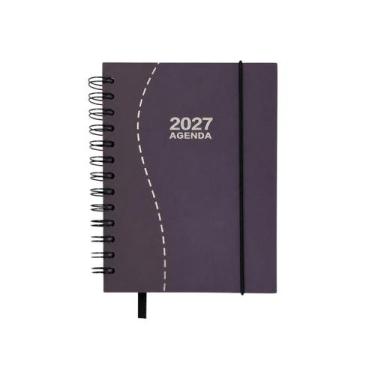 Imagem de Agenda Planner Espiral 2027 Pequena Capa Dura Classic - - INTERPONTE, 