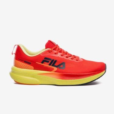 Imagem de Tênis Fila Racer Fastpace - Masculino - - 40 BR - VermelhoMarinhoLaran