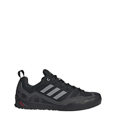 Imagem de adidas Tênis de caminhada masculino Terrex Swift Solo Approach, Preto/Preto/Cinza, 4