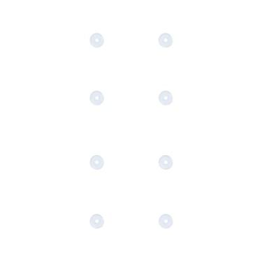 Imagem de Bloomfall Disco de piercing transparente para piercing de nariz, tratamento de pancadas de nariz, brincos de silicone de pressão para queloides, kit de piercing de umbigo, tratamento de batidas de