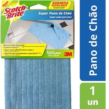 Imagem de Super Pano de Chão SCOTCH-BRITE AZUL 3M