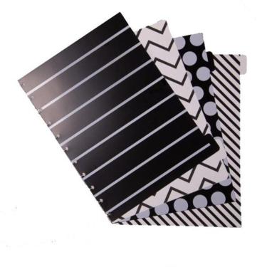 Imagem de Refil Caderno Inteligente Divisória Estampada Média PM