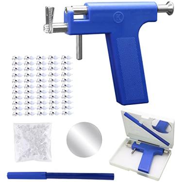 Imagem de Hotorda Ear Piercing Gun Tool Professional Ear Body Pierce Piercing Gun Reusable Tools Beauty Kit Set Painless Hole Piercing Machine with 98Pcs Stainless Steel Ears Studs for Ear Nose Navel
