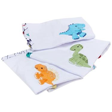 Imagem de Biramar Baby Boquinha Malha 3 Peças Para Bebê Dinossauro Dos Bês Multicor