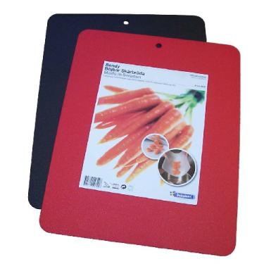 Imagem de Tábua de corte flexível Linden Sweden pacote com 2, Red/Black, 1