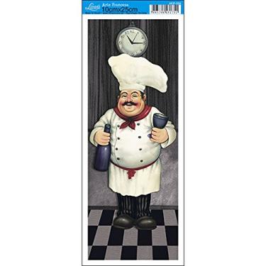 Imagem de Papel para Arte Francesa Litoarte 10 x 25 cm - Modelo AFP-055 Cozinheiro I