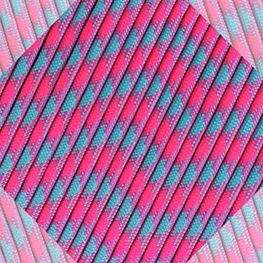 Imagem de Craft County Anilhas de pé de 3,5 m 25 m 50 m e 100 m e bobinas de 60 m 300 m 100 m - Feito de 100% nylon para artesanato e uso geral - Maior seleção de paracord.