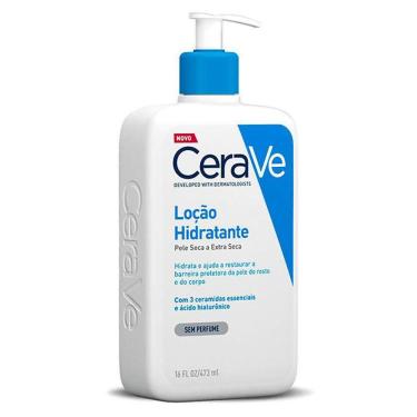 Imagem de Cerave loção hidratante para pele seca corpo e rosto Sem Perfume 473ml 7899706159272