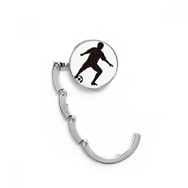 Imagem de Gancho de mesa para esportes de futebol americano, gancho decorativo com fecho dobrável