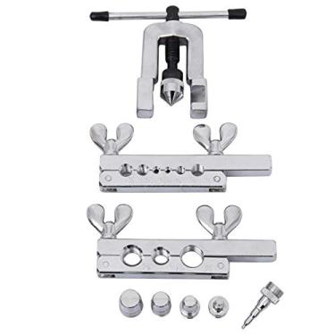 Imagem de Kit Flangeador 1/8 x 3/4 com Alargador de Tubos de Cobre e Plástico Lorben GT542
