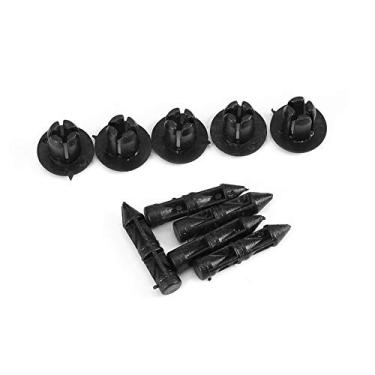 Imagem de Retentor De Para-choque, Estilo De Carro, 100 Peças, 6mm, Rebite De Plástico, Clipes De Guarnição De Carenagem De Motocicleta, Clipes De Rebite De Plástico, Prendedor De Clipe De Guarnição De Porta